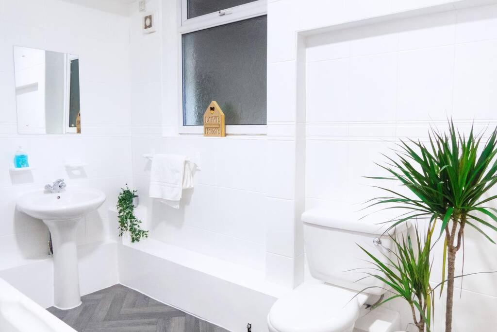 Apartment Up To 9 Close To Centre, Big Tv And Wifi カーディフ エクステリア 写真